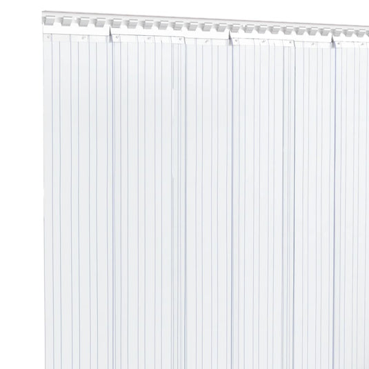 Vidaxl deurgordijn 300x2,6 mm 25 m pvc transparant