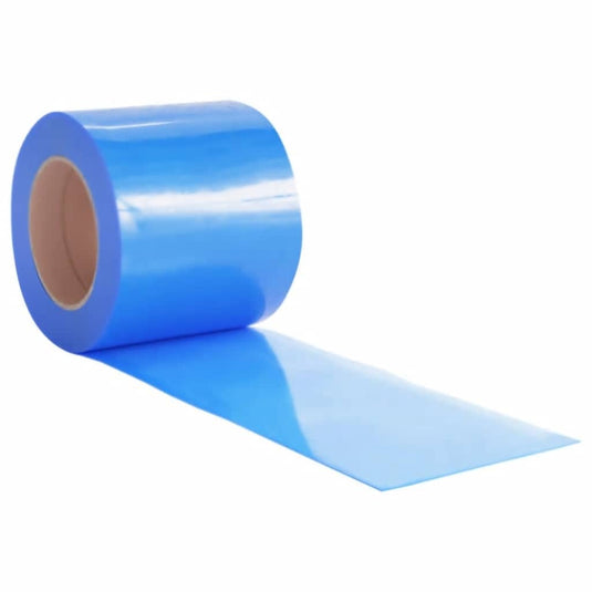 Vidaxl deurgordijn 200x1,6 mm 25 m pvc blauw