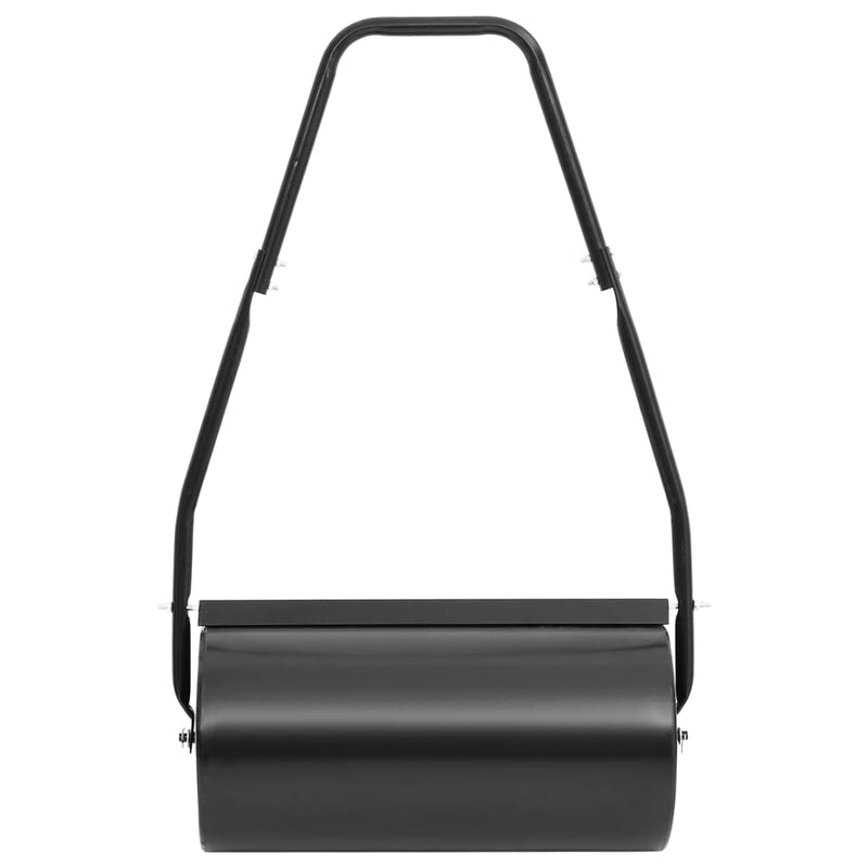 Load image into Gallery viewer, Vidaxl gazonroller met handvat 42 l ijzer en staal zwart
