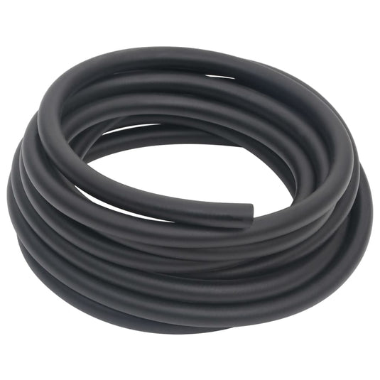 Vidaxl luchtslang hybride 0,6'' 10 m rubber en pvc zwart