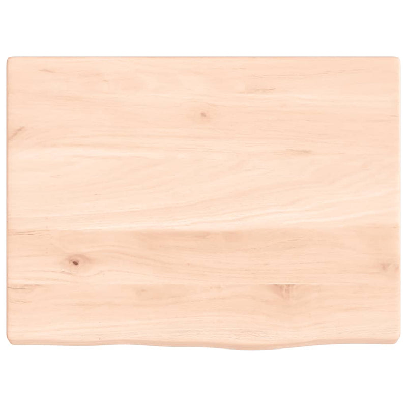 Load image into Gallery viewer, VidaXL Wastafelblad 40x30x2 cm onbehandeld massief hout
