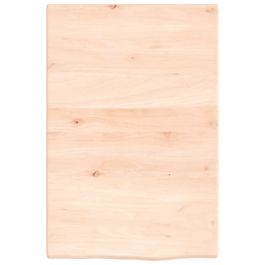 Vidaxl wastafelblad 40x60x2 cm onbehandeld massief hout