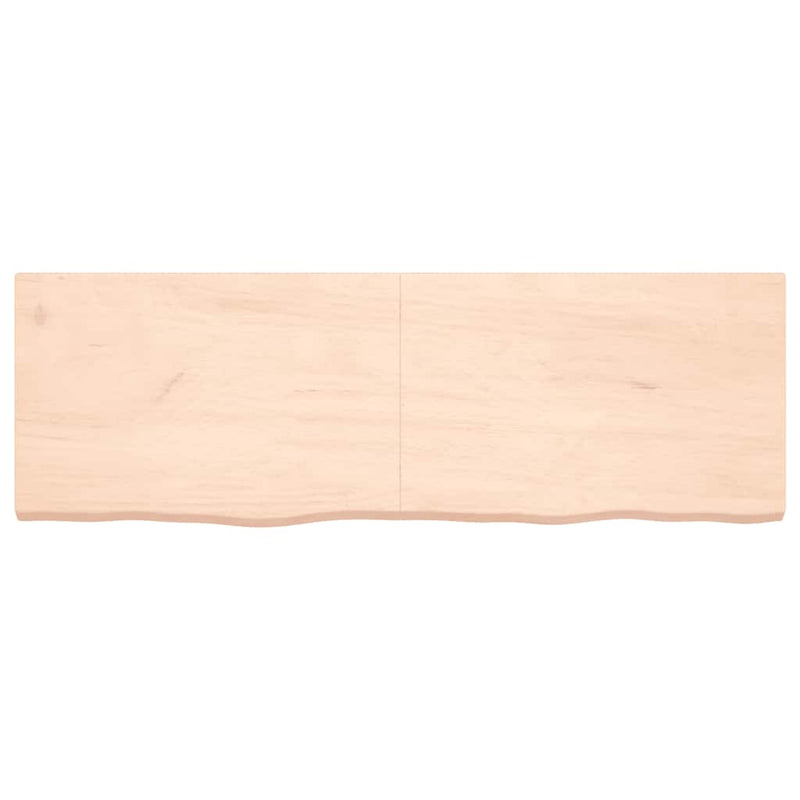 Load image into Gallery viewer, Vidaxl wastafelblad 180x60x(2-6) cm onbehandeld massief hout
