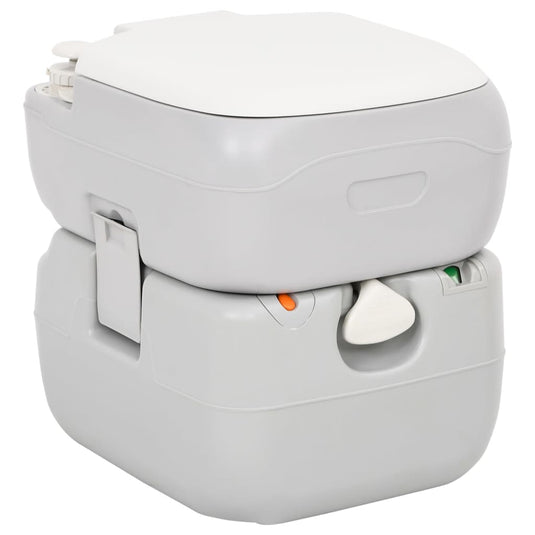 VidaXL Campingtoilet en wasbak met watertank