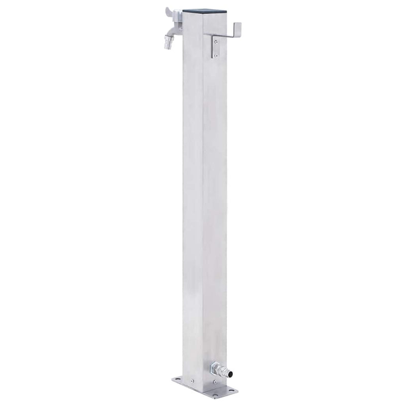 Load image into Gallery viewer, Vidaxl waterzuil vierkant 40 cm roestvrij staal
