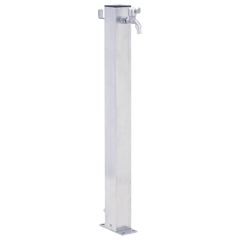 Load image into Gallery viewer, Vidaxl waterzuil vierkant 100 cm roestvrij staal
