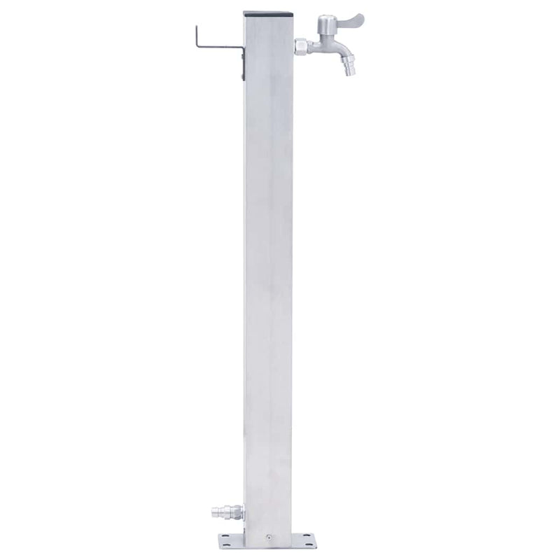 Load image into Gallery viewer, Vidaxl waterzuil vierkant 100 cm roestvrij staal
