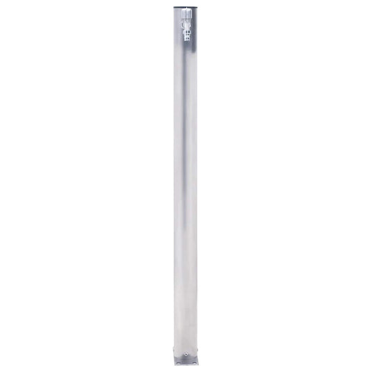 Vidaxl waterzuil rond 60 cm roestvrij staal