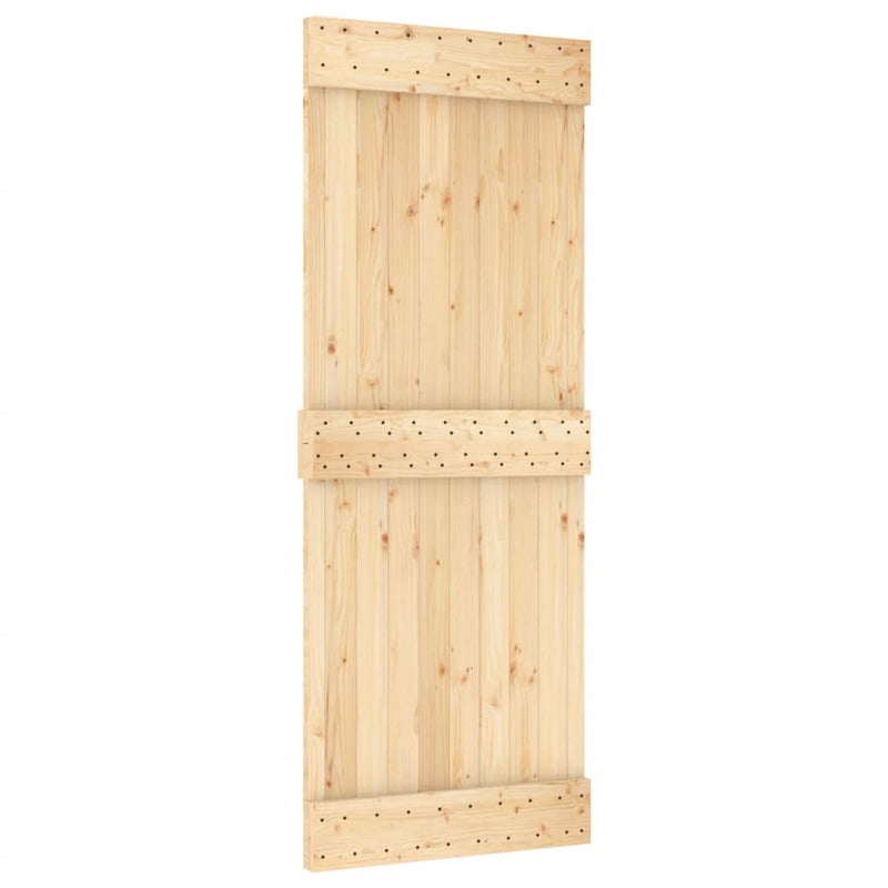 Load image into Gallery viewer, Vidaxl deur narvik 80x210 cm massief grenenhout
