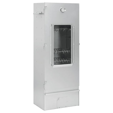 Vidaxl bbq-rookoven met houtsnippers 44,5x29x110 cm staal