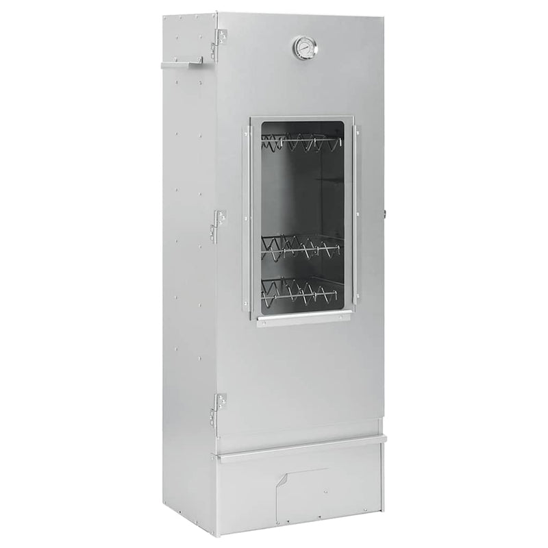 Load image into Gallery viewer, Vidaxl bbq-rookoven met houtsnippers 44,5x29x110 cm staal
