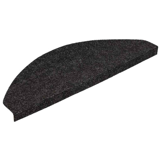Vidaxl trapmatten zelfklevend 10 st 65x22,5x3,5 cm antracietkleurig