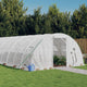 VidaXL Tuinkas met stalen frame 88 m² 22x4x2 m wit