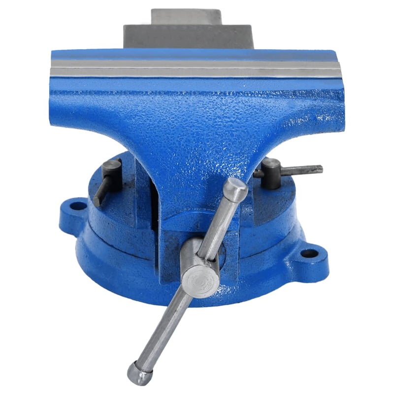Load image into Gallery viewer, Vidaxl bankschroef 200 mm gietijzer blauw
