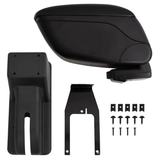 Vidaxl armsteun 12x29x(32-46) cm abs zwart