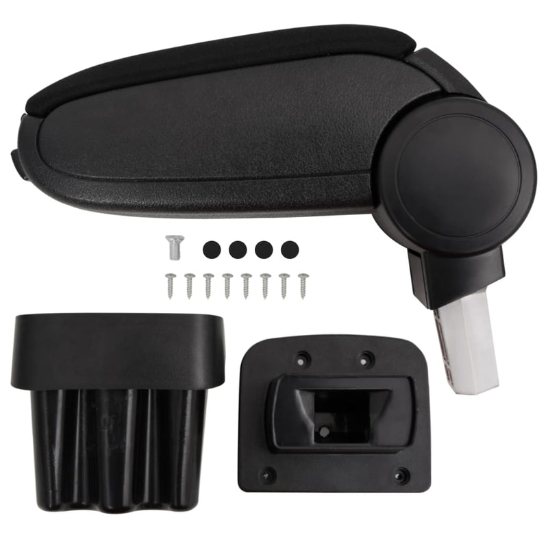 Load image into Gallery viewer, Vidaxl armsteun 15x31,5x(35-51) cm abs zwart
