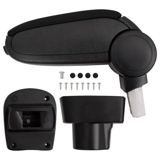 Vidaxl armsteun 12x32x(32-49) cm abs zwart