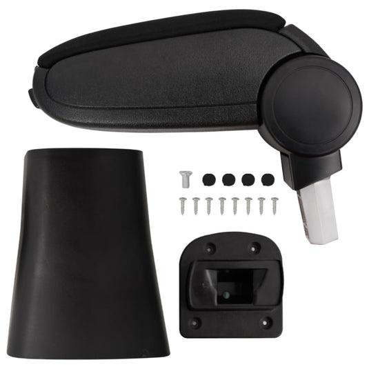 Vidaxl armsteun 16x36x(41-57) cm abs zwart