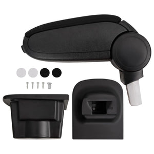 Vidaxl armsteun 16x35x(30-49) cm abs zwart