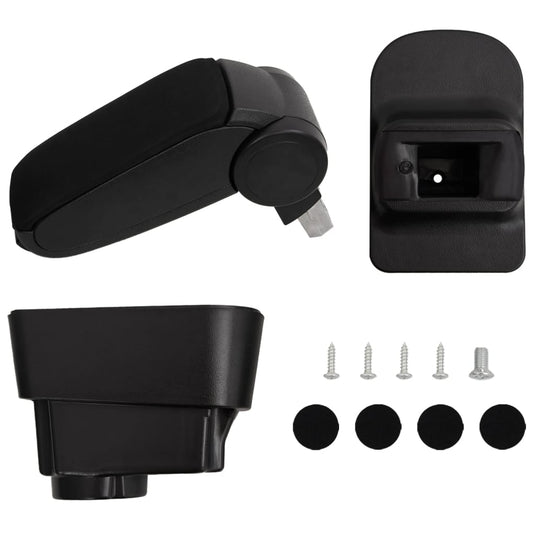 Vidaxl armsteun 11x35x(32-49) cm abs zwart