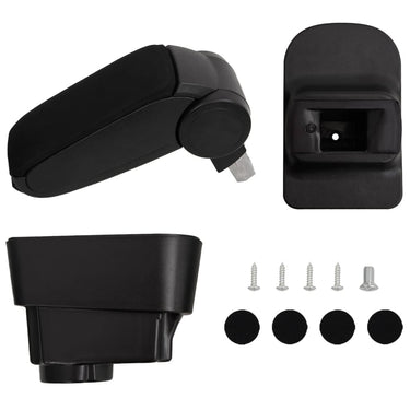 Vidaxl armsteun 11x35x(32-49) cm abs zwart