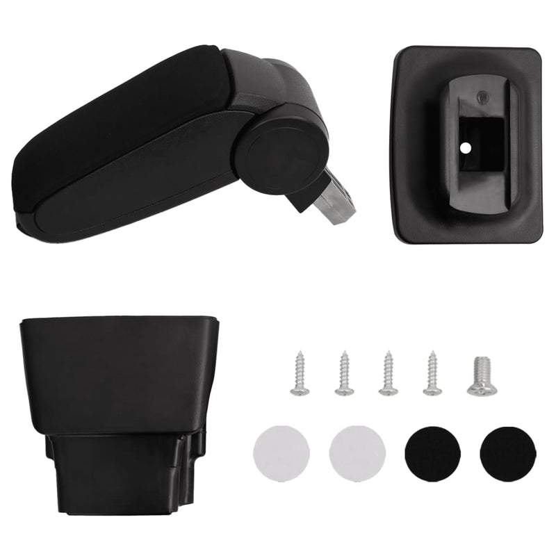 Load image into Gallery viewer, Vidaxl armsteun 16x32x(35-50,5) cm abs zwart
