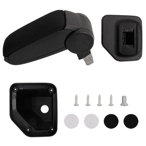 Vidaxl autoarmsteun voor hyundai i20 (2015-2019) 15x32x(40-52) cm abs zwart