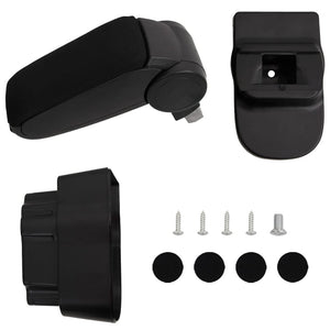 Vidaxl armsteun 12x37x(31-48) cm abs zwart