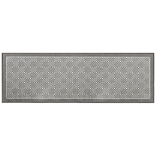 VidaXL Buitenkleed omkeerbaar 80x250 cm grijs en wit