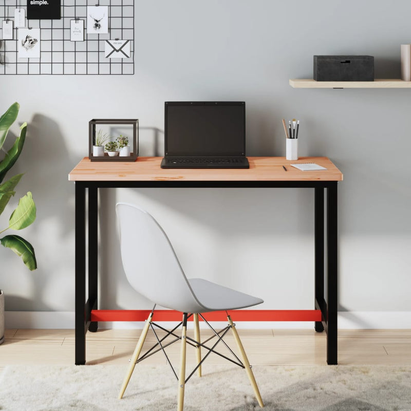 Load image into Gallery viewer, Vidaxl werkbank 115x55x81,5 cm massief beukenhout en metaal
