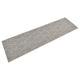 Vidaxl keukenmat wasbaar geruit 45x150 cm fluweel