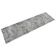 Vidaxl keukenmat wasbaar betonprint 45x150 cm fluweel
