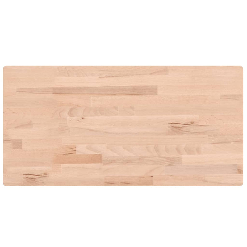 Load image into Gallery viewer, Vidaxl wastafelblad 100x50x1,5 cm massief beukenhout
