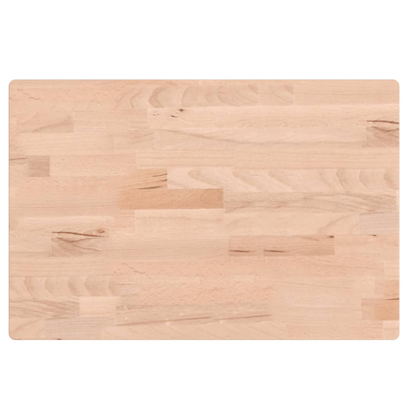 Load image into Gallery viewer, VidaXL Wastafelblad 60x40x1,5 cm massief beukenhout
