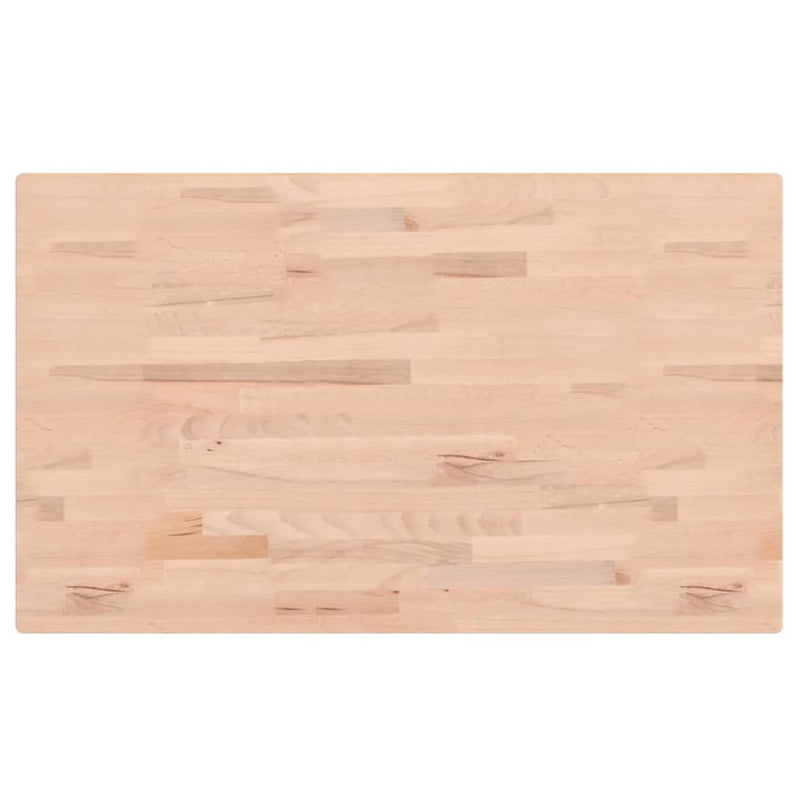 Load image into Gallery viewer, Vidaxl wastafelblad 100x60x1,5 cm massief beukenhout
