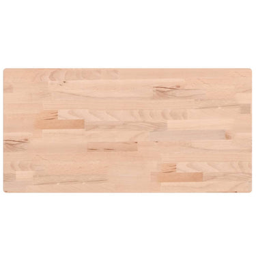 Vidaxl wastafelblad 80x40x2,5 cm massief beukenhout