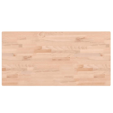 Vidaxl wastafelblad 100x50x2,5 cm massief beukenhout