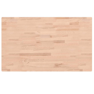 Vidaxl wastafelblad 100x60x4 cm massief beukenhout