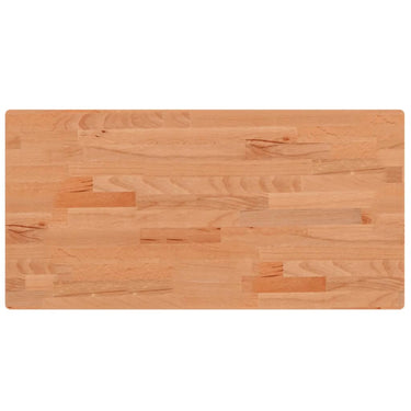 Vidaxl wastafelblad 80x40x2,5 cm massief beukenhout