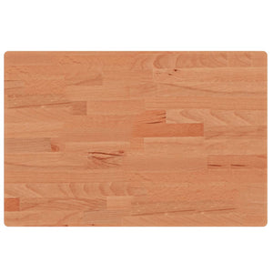 Vidaxl wastafelblad 60x40x2,5 cm massief beukenhout