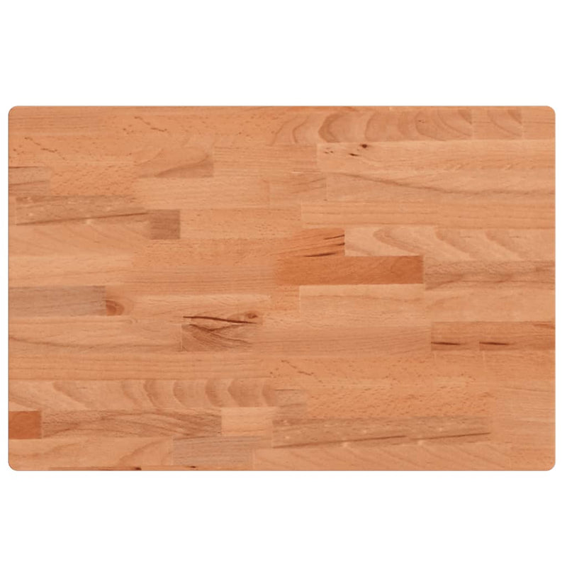 Load image into Gallery viewer, Vidaxl wastafelblad 60x40x4 cm massief beukenhout
