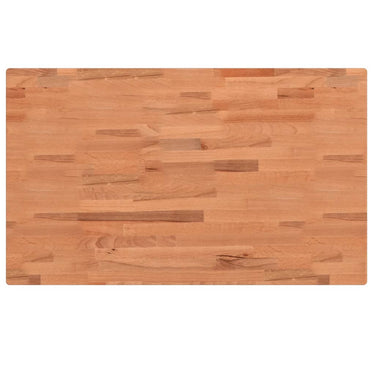 Vidaxl wastafelblad 100x60x4 cm massief beukenhout