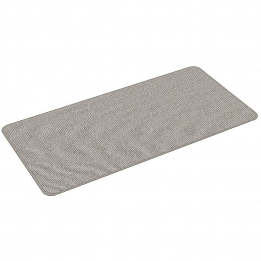 Vidaxl tapijtloper 50x100 cm sisal-look platina