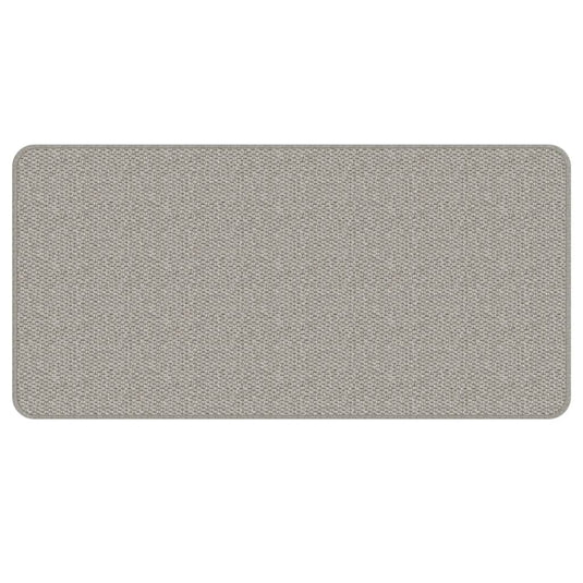 Vidaxl tapijtloper 50x100 cm sisal-look platina