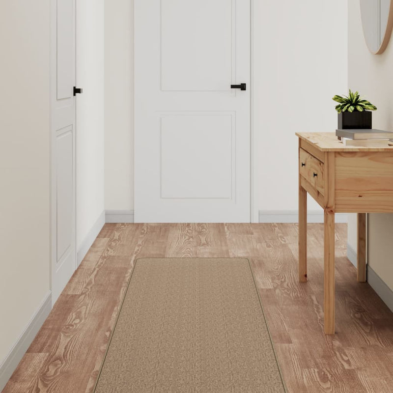 Load image into Gallery viewer, Vidaxl tapijtloper 50x300 cm sisal-look zandkleurig
