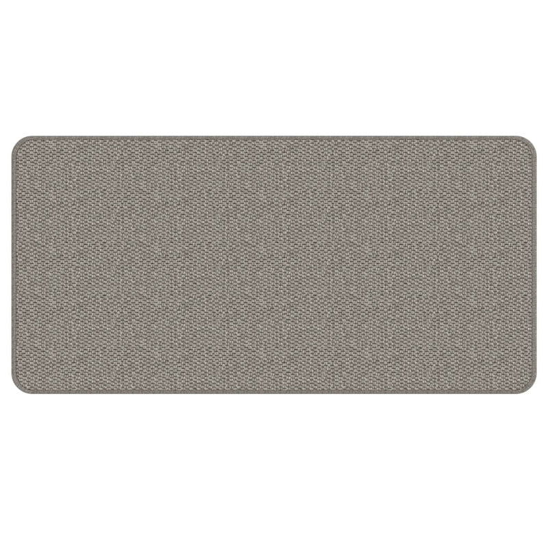 Load image into Gallery viewer, Vidaxl tapijtloper 50x100 cm sisal-look zilverkleurig
