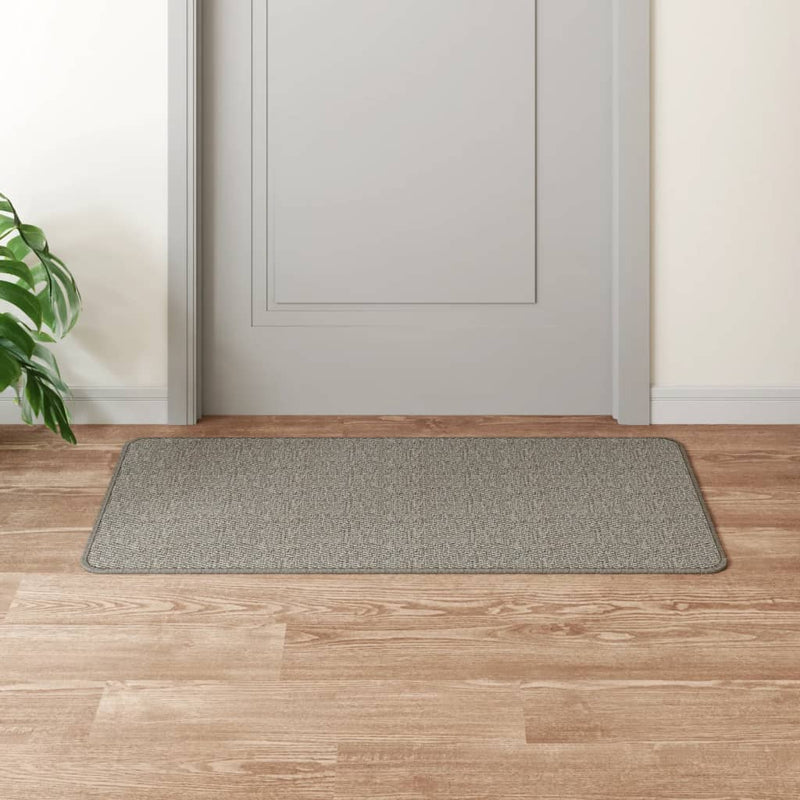 Load image into Gallery viewer, Vidaxl tapijtloper 50x100 cm sisal-look zilverkleurig
