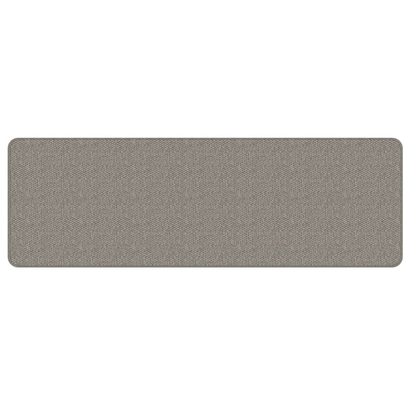 Load image into Gallery viewer, Vidaxl tapijtloper 50x150 cm sisal-look zilverkleurig

