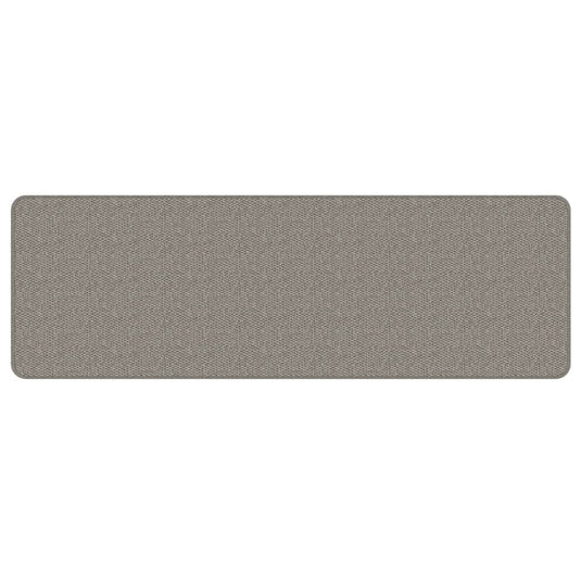 Vidaxl tapijtloper 50x150 cm sisal-look zilverkleurig