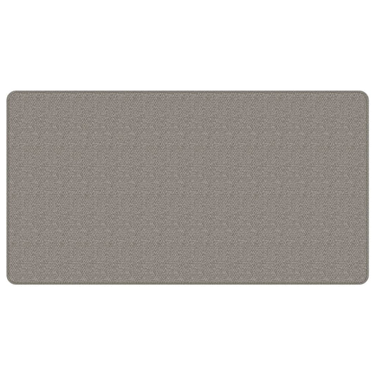 Vidaxl tapijtloper 80x150 cm sisal-look zilverkleurig